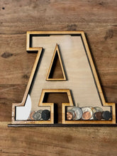 Load image into Gallery viewer, Monogram Bank - Wood & Acrylic