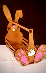 Handmade Wooden Easter Basket
